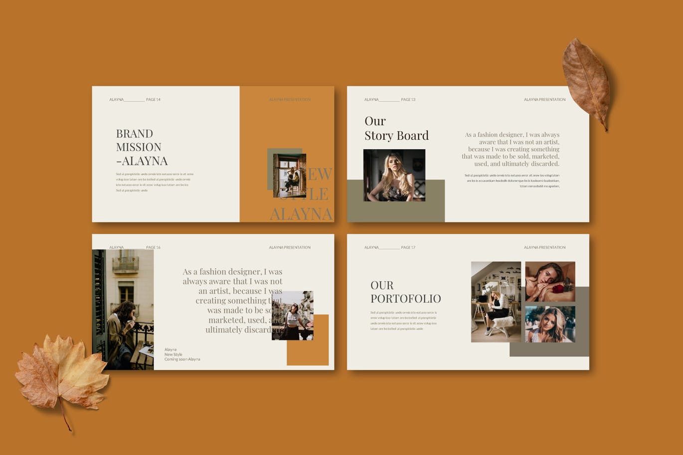 时尚高端简约新孟菲斯风格powerpoint幻灯片演示模板（pptx）