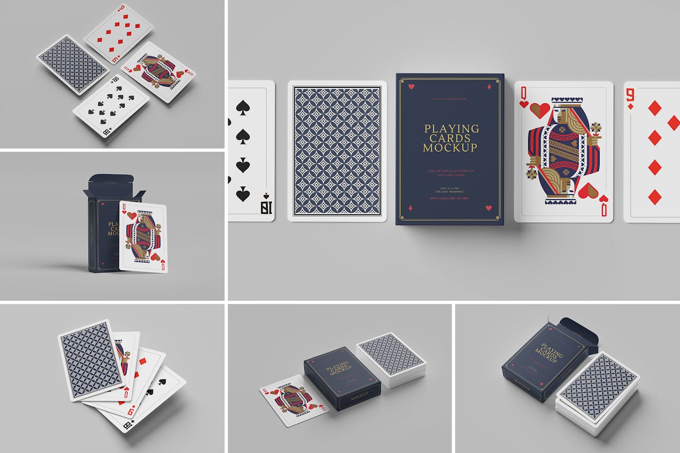 扑克牌样机 (PSD)
