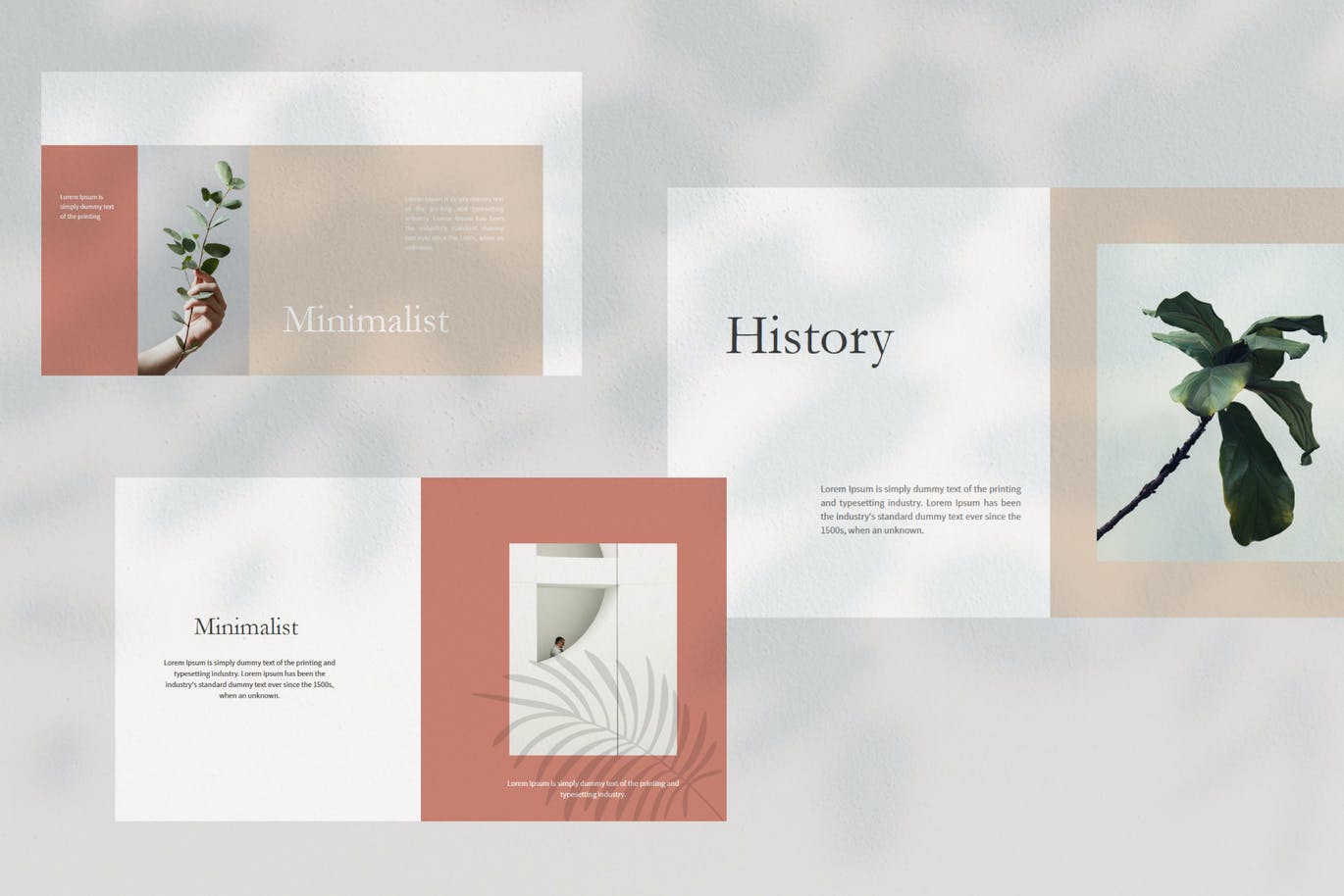 优雅时尚简约高端清新多用途powerpoint幻灯片演示模板（pptx）