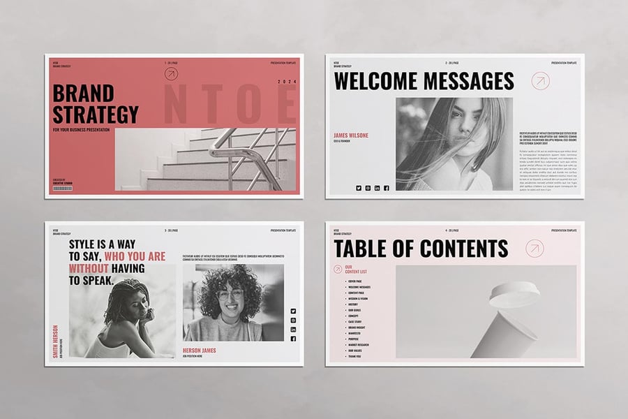 品牌战略  PPT模板 (PPTX)