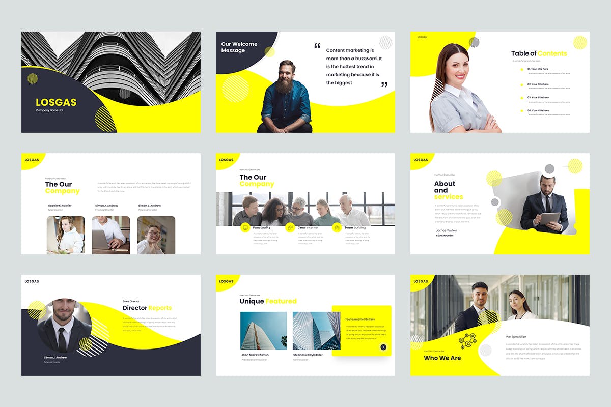 科技酷炫PPT模板（PPTX）