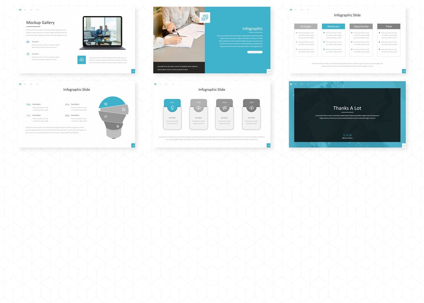时尚高端简约清新多用途商业商务powerpoint幻灯片演示模板（pptx）