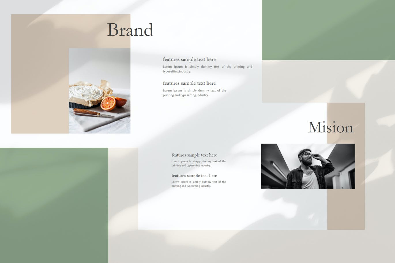 优雅时尚简约高端清新多用途powerpoint幻灯片演示模板（pptx）