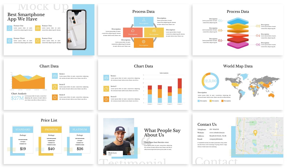 企业业务展示PPT模板下载（PPTX）