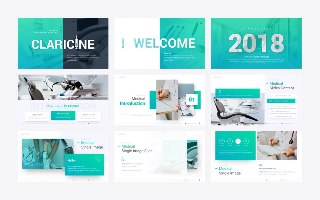医疗医生医院PPT模版