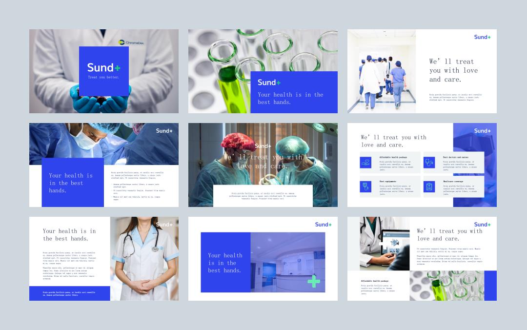 医疗商务PPT模版