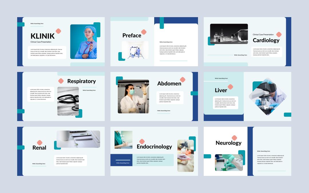 医疗医生医院PPT模版