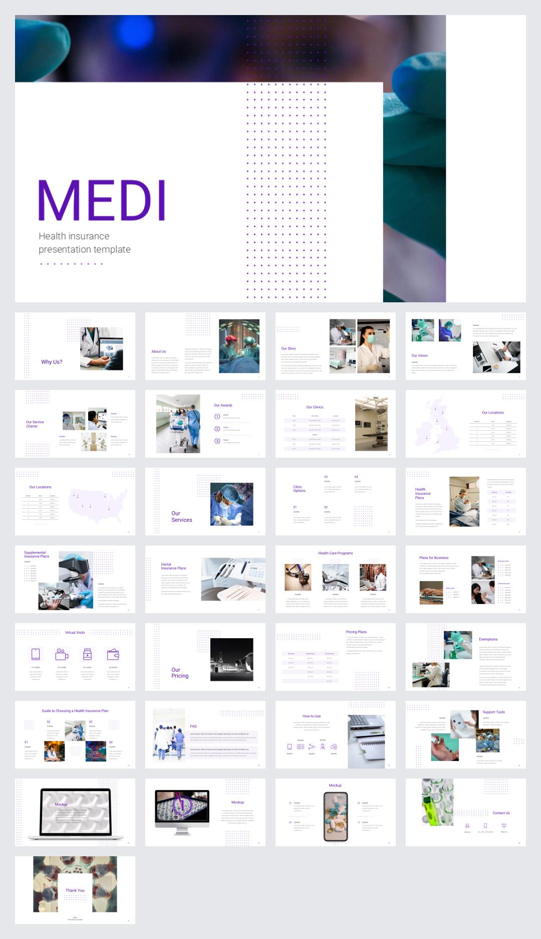 灰色医疗公司介绍PPT模板.pptx