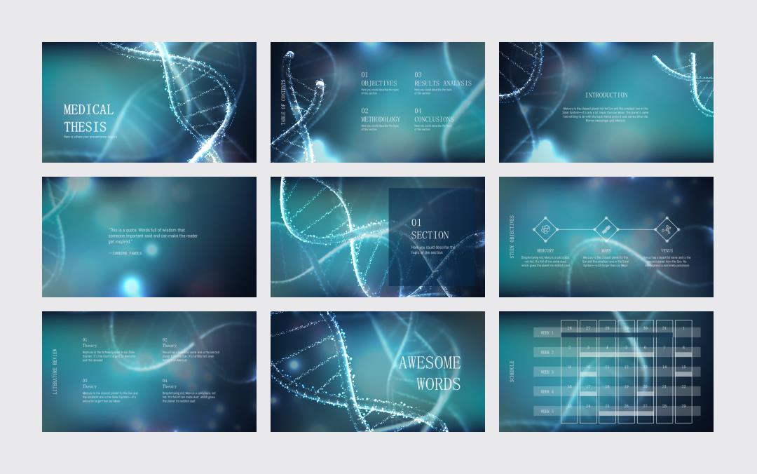 医疗医生医院PPT模版