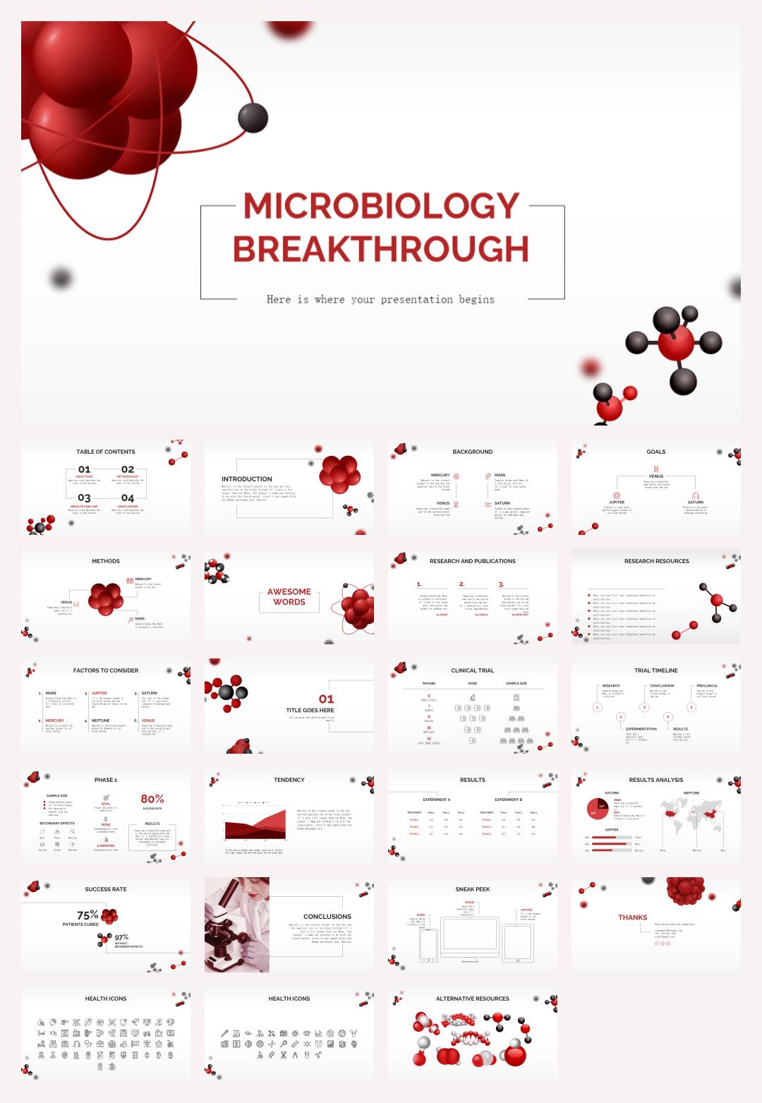 医疗医生医院PPT模版