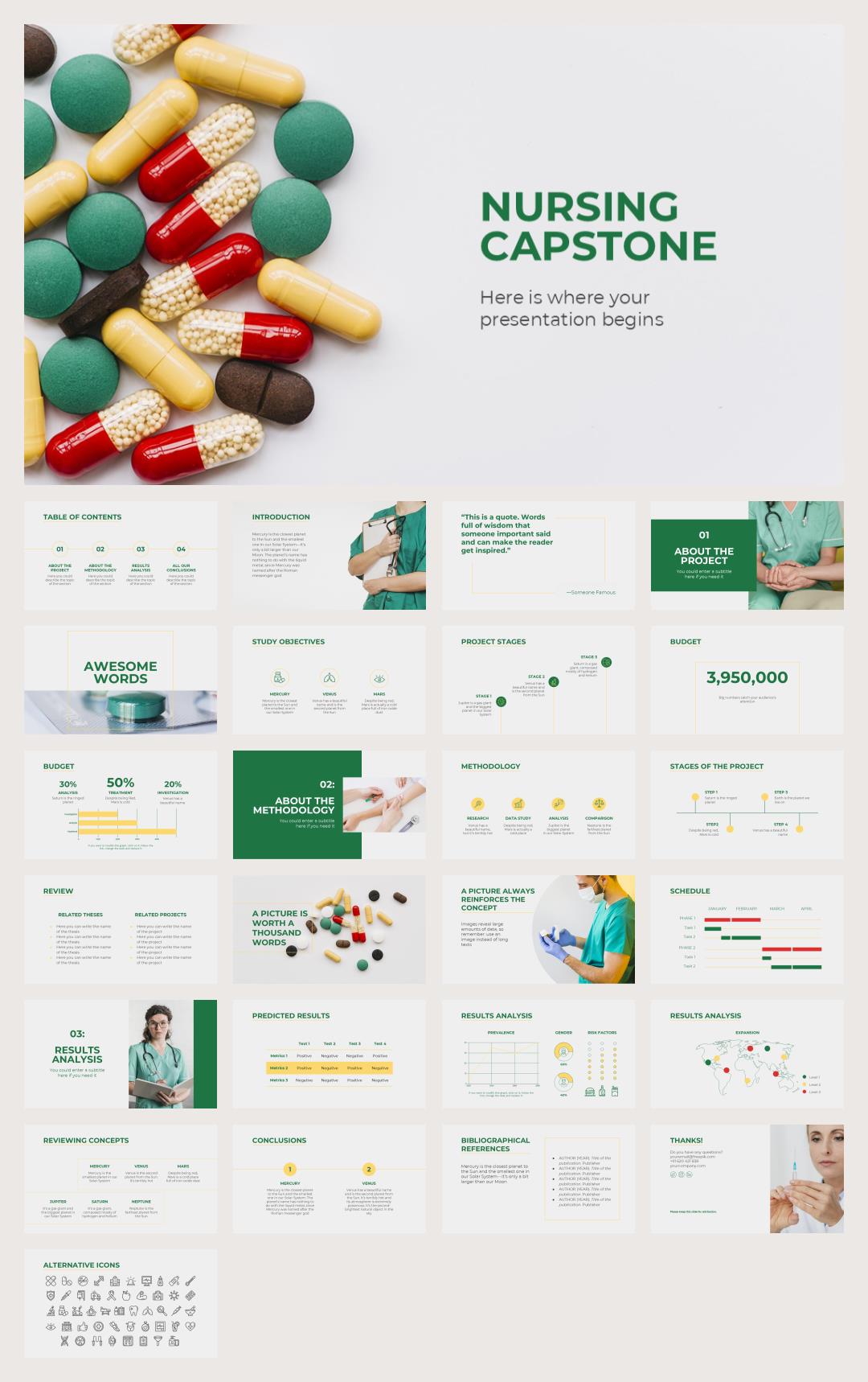 医疗医生医院PPT模版