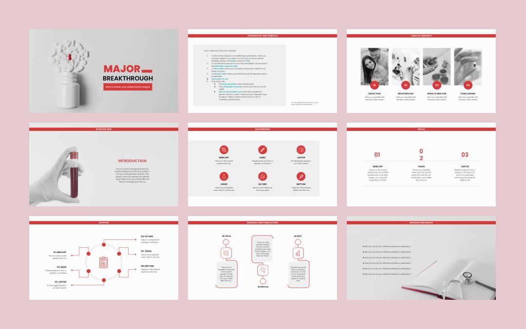 医疗医生医院PPT模版