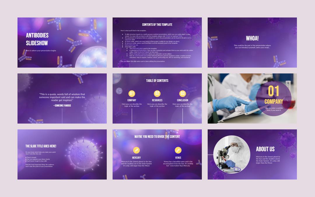 医疗医生医院PPT模版