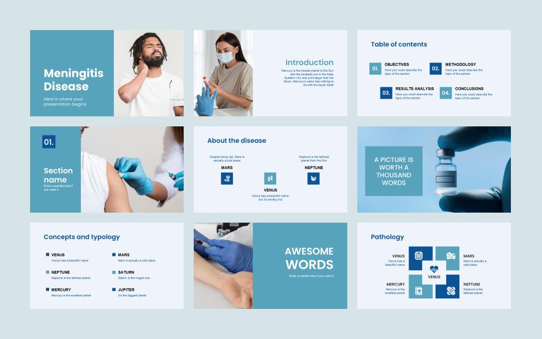 医疗医生医院PPT模版