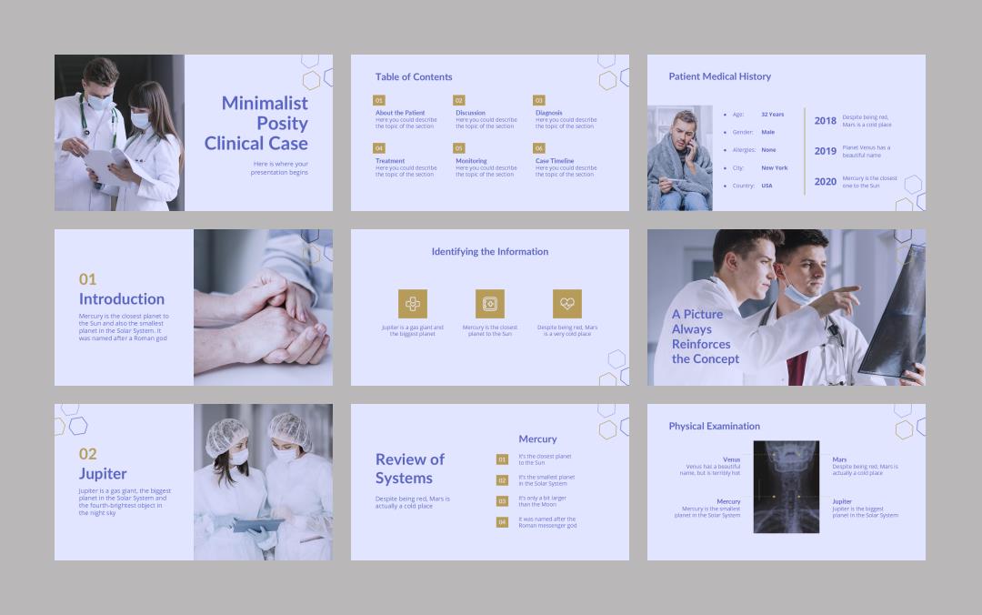 医疗医生医院PPT模版