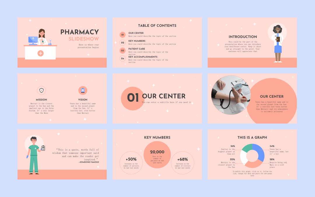 医疗医生医院PPT模版