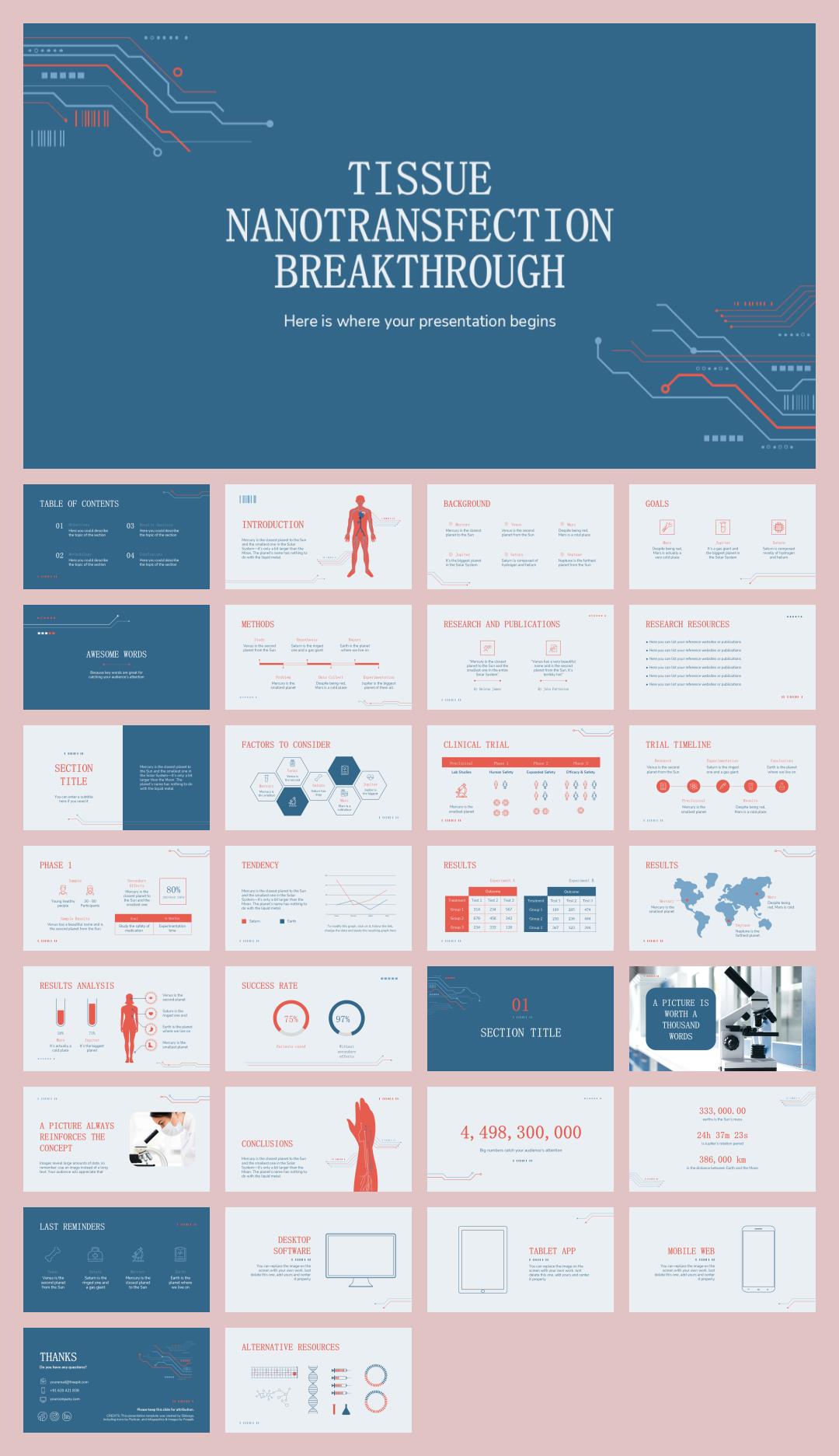 医疗医生医院PPT模版