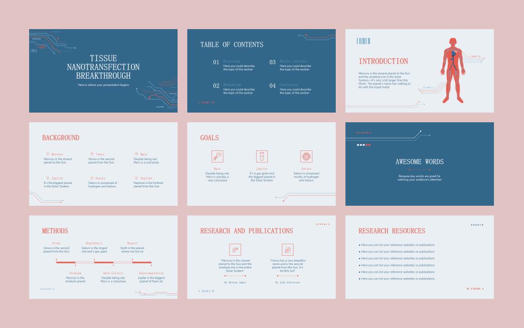 医疗医生医院PPT模版