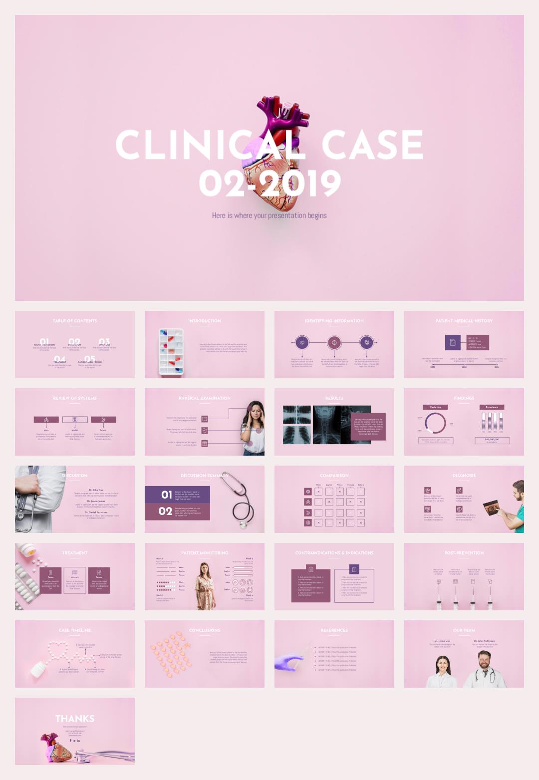 医疗医生医院PPT模版