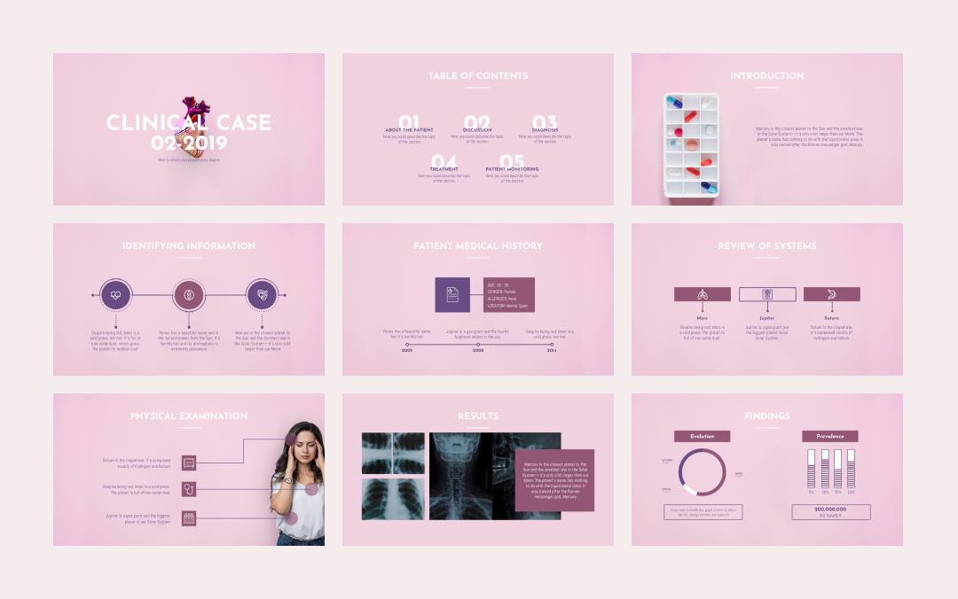 医疗医生医院PPT模版