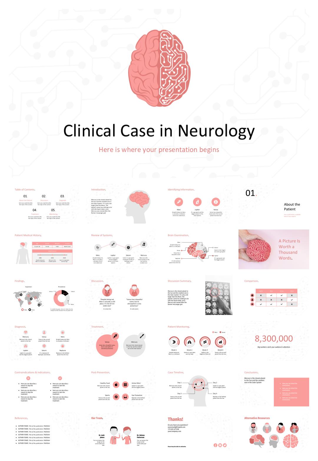 医疗医生医院PPT模版