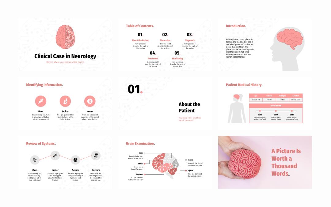 医疗医生医院PPT模版