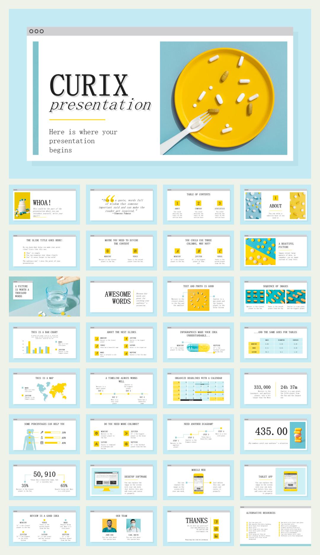 医疗医生医院PPT模版