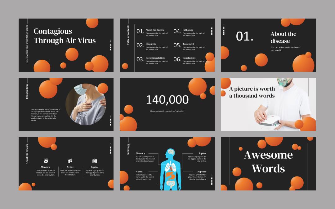 医疗医生医院PPT模版