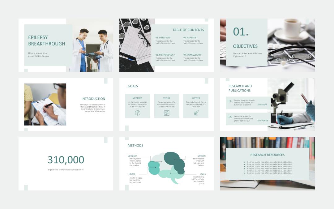 医疗医生医院PPT模版