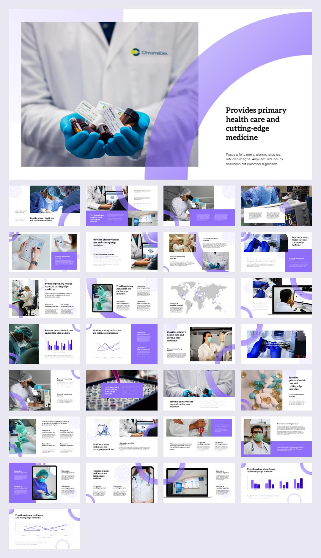 医疗医生医院PPT模版