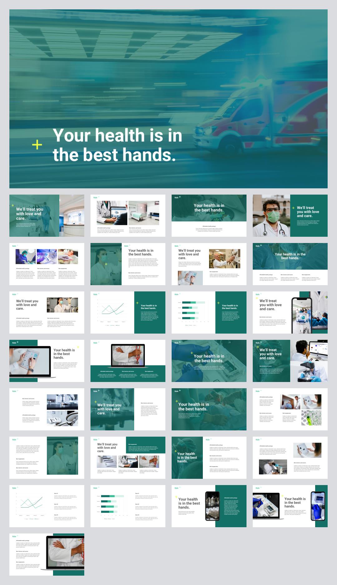 医疗医生医院PPT模版