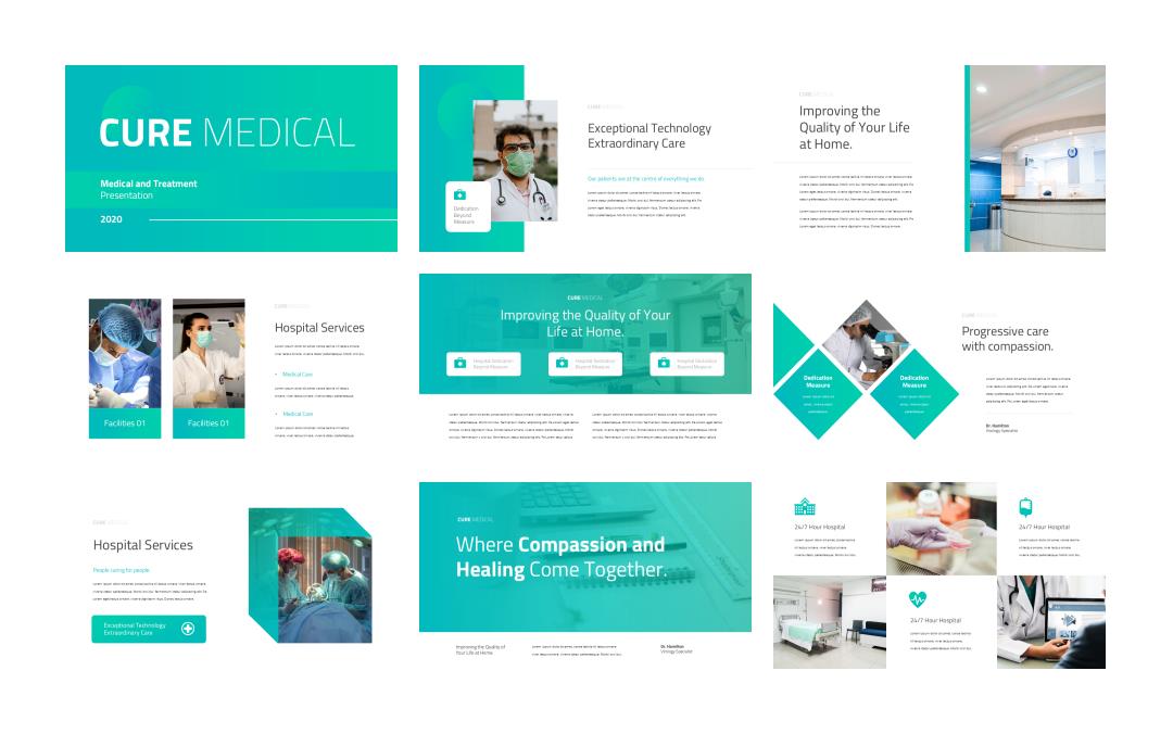 医疗医生医院PPT模版