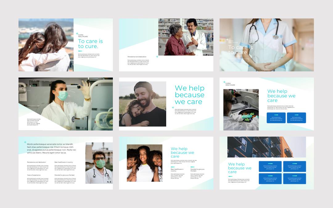 蓝色医疗工作汇报PPT模板.pptx