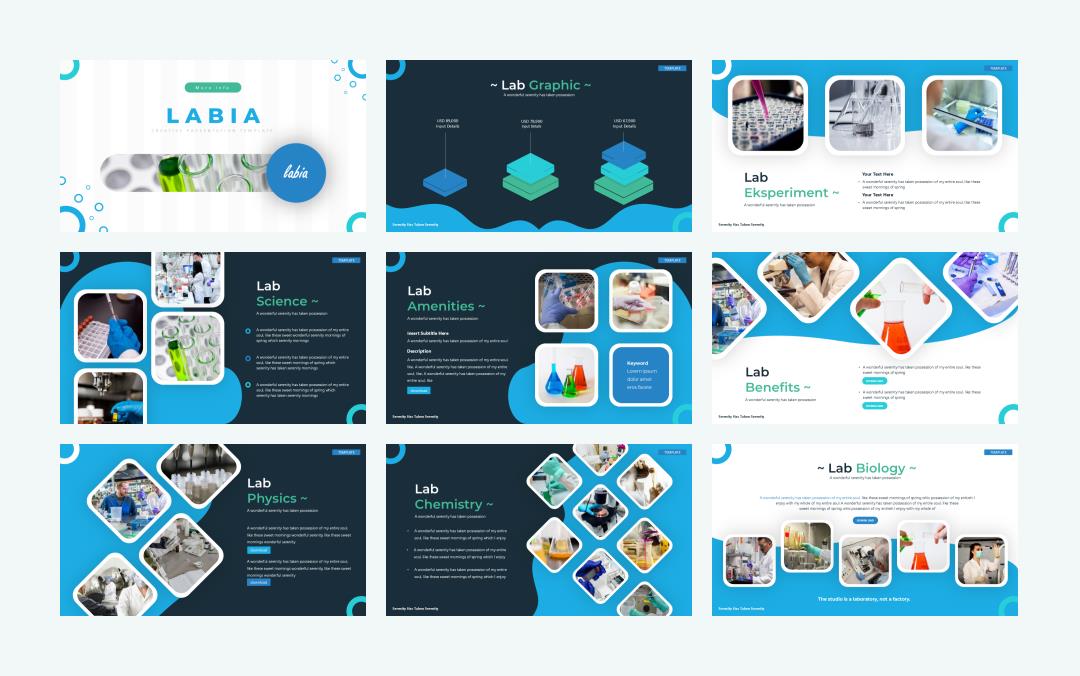 蓝绿医疗主题ppt模板.pptx