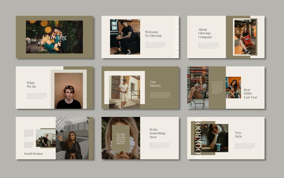 棕色时尚人物ppt模板.pptx