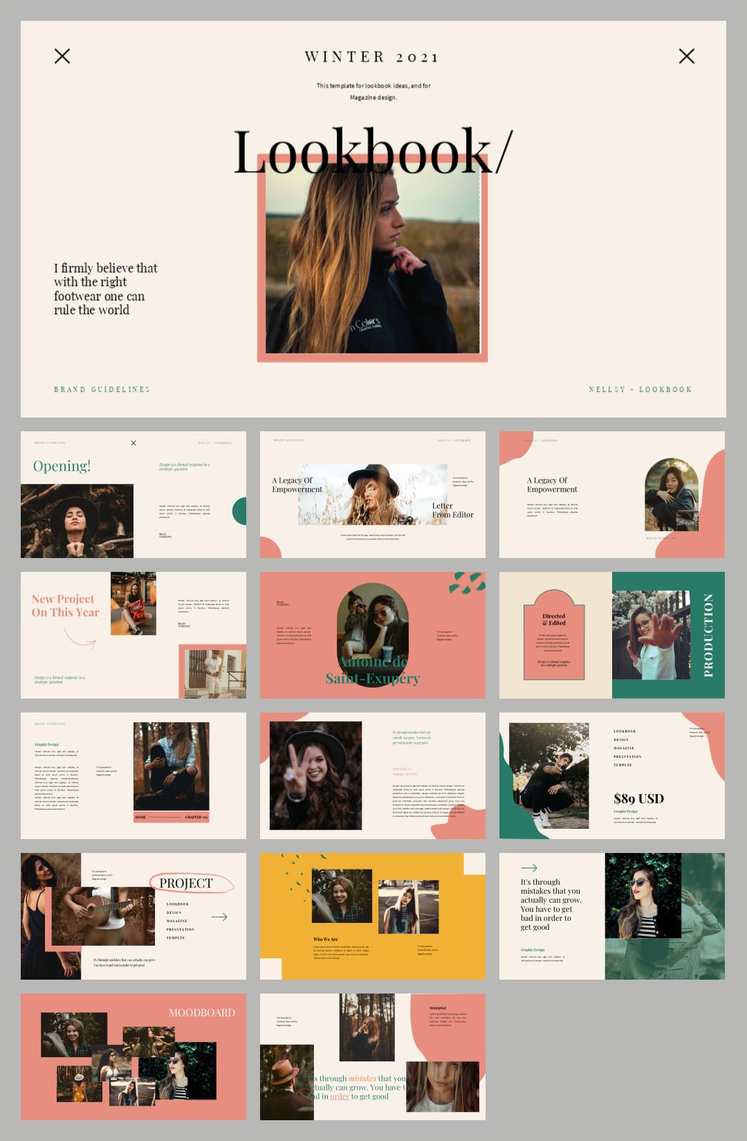 多彩时尚人物ppt模板.pptx