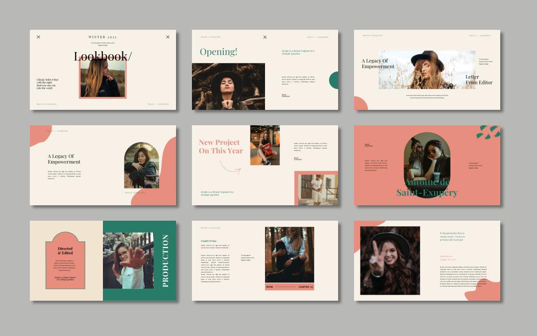 多彩时尚人物ppt模板.pptx