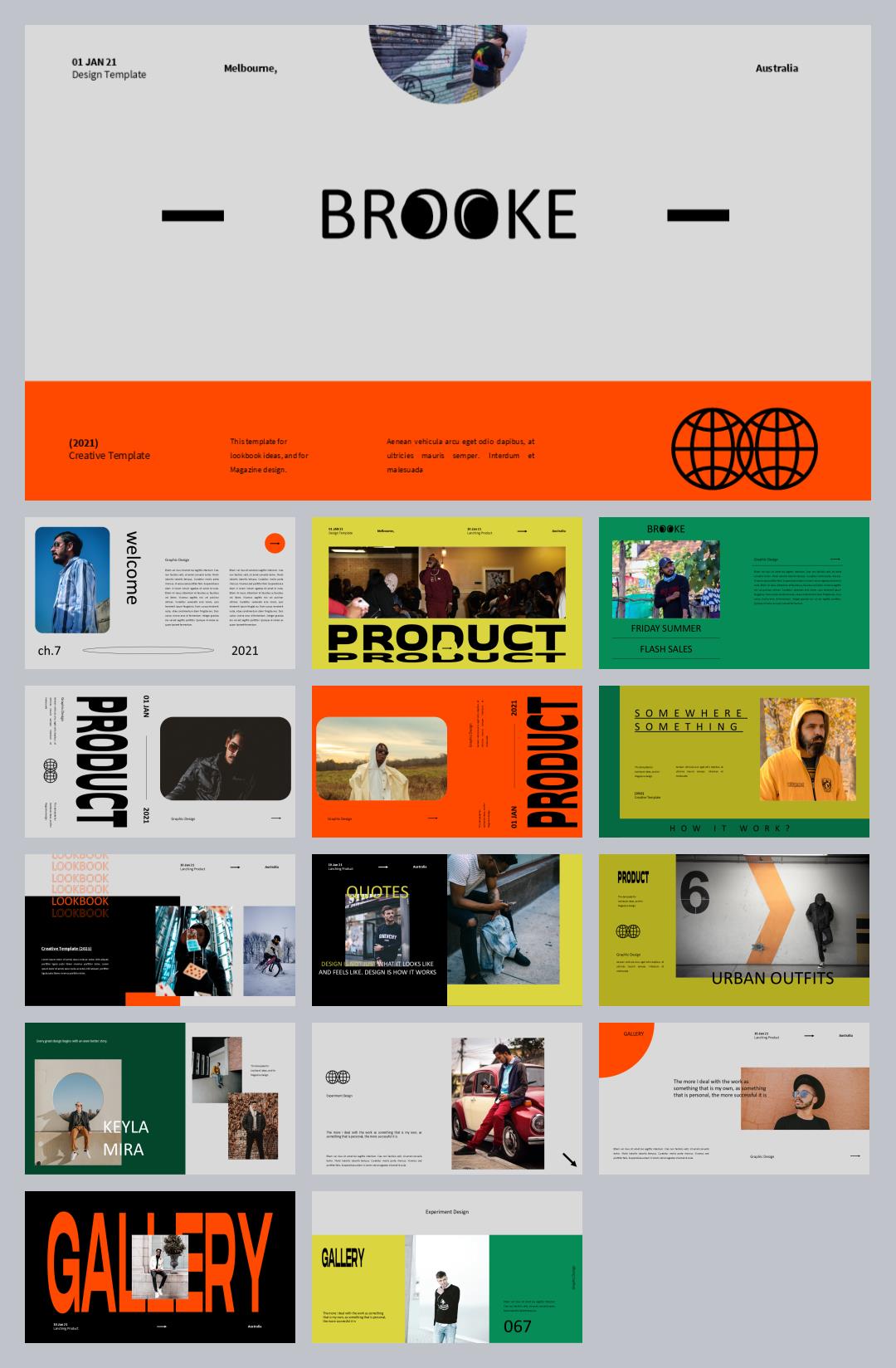 多彩炫酷时尚ppt模板.pptx