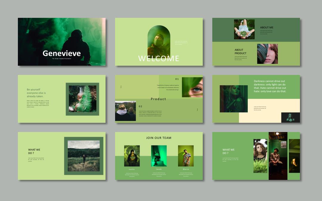 墨绿人物杂志风PPT模版.pptx