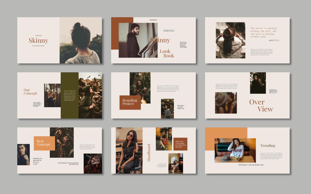 深色时尚人物ppt模板.pptx