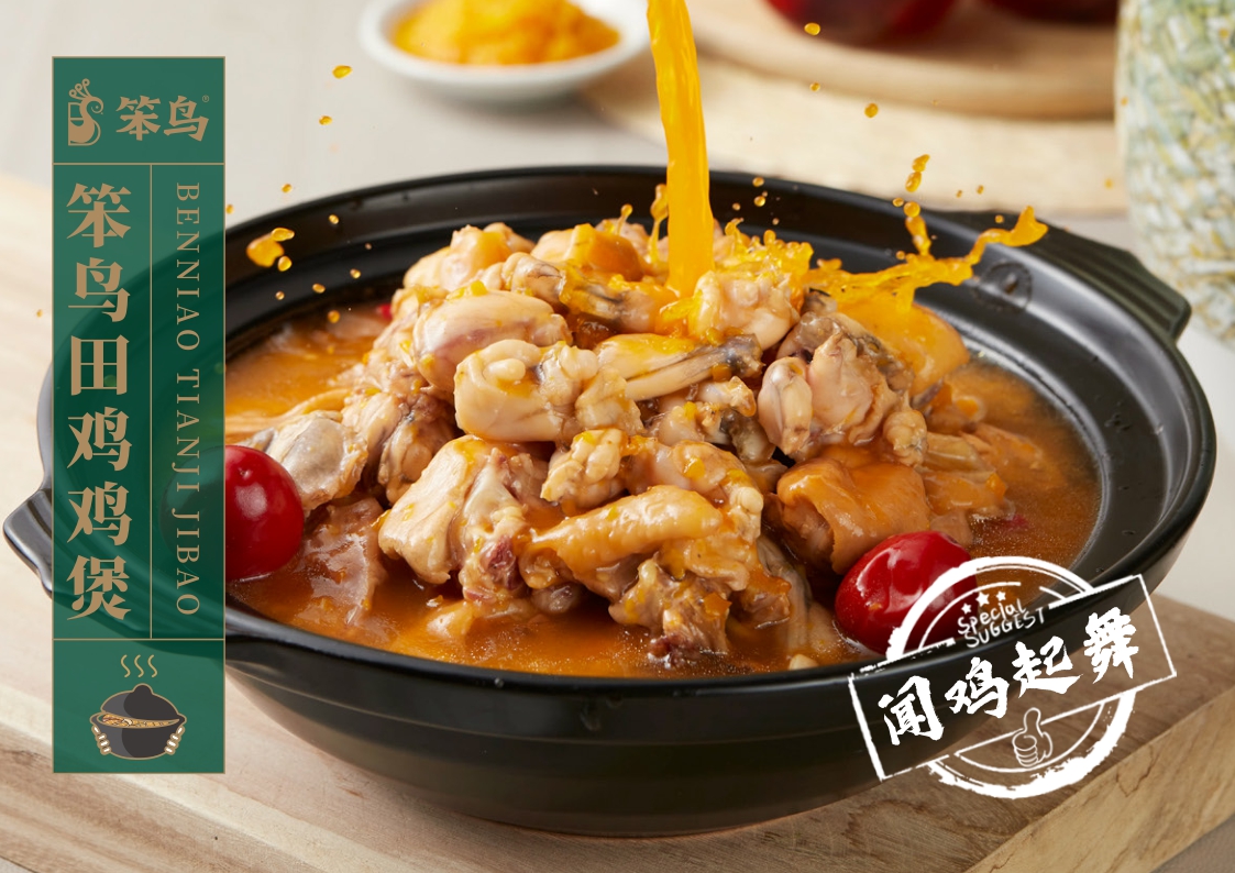 笨鸟鲍鱼鸡煲餐饮品牌手册.pdf