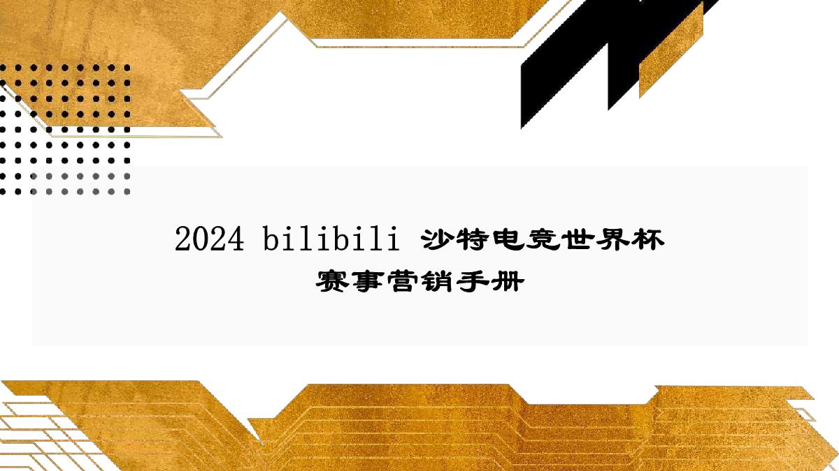 2024bilibili 沙特电竞世界杯招商合作方案.pdf