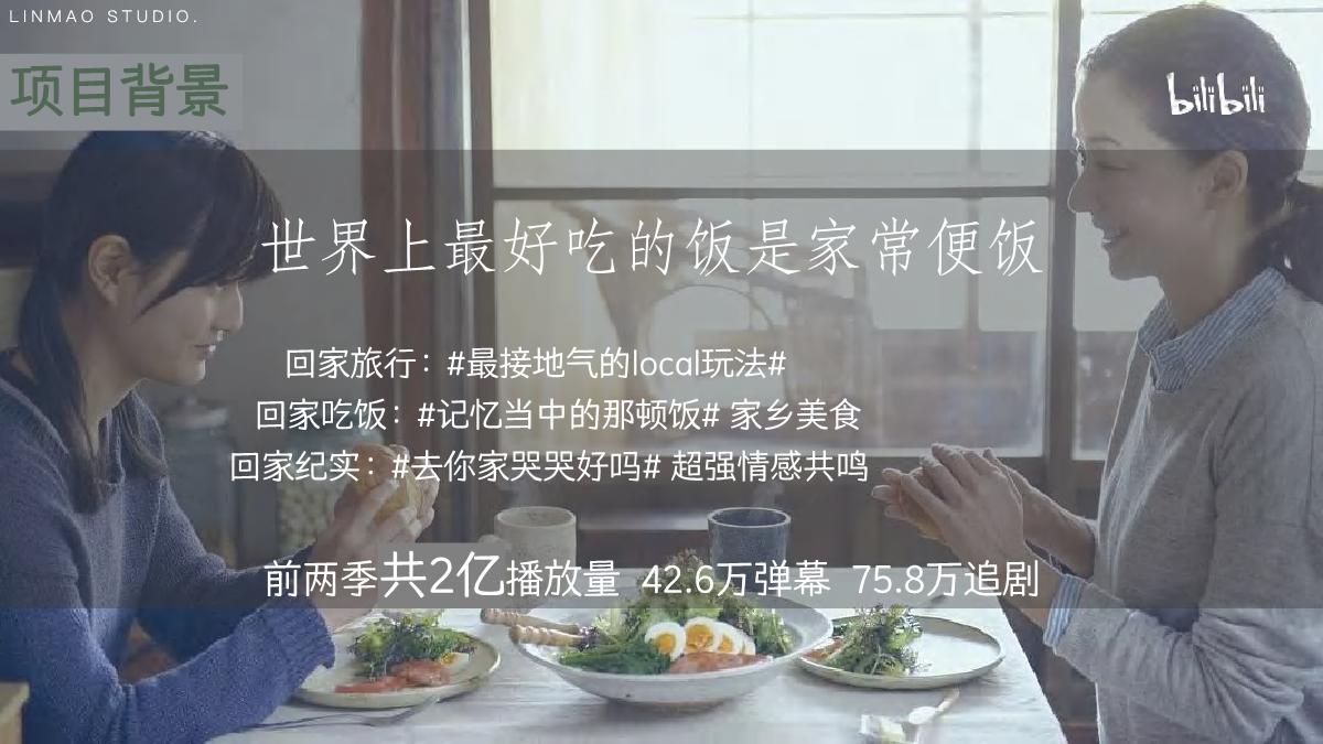 bilibili《去你家吃饭好吗3》项目招商方案.pdf