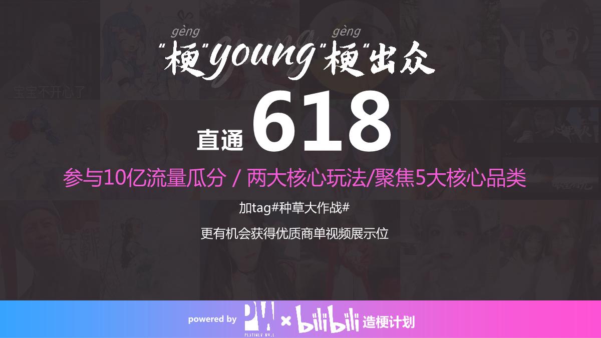 白金墙&B站618梗young梗出众活动方案.pdf