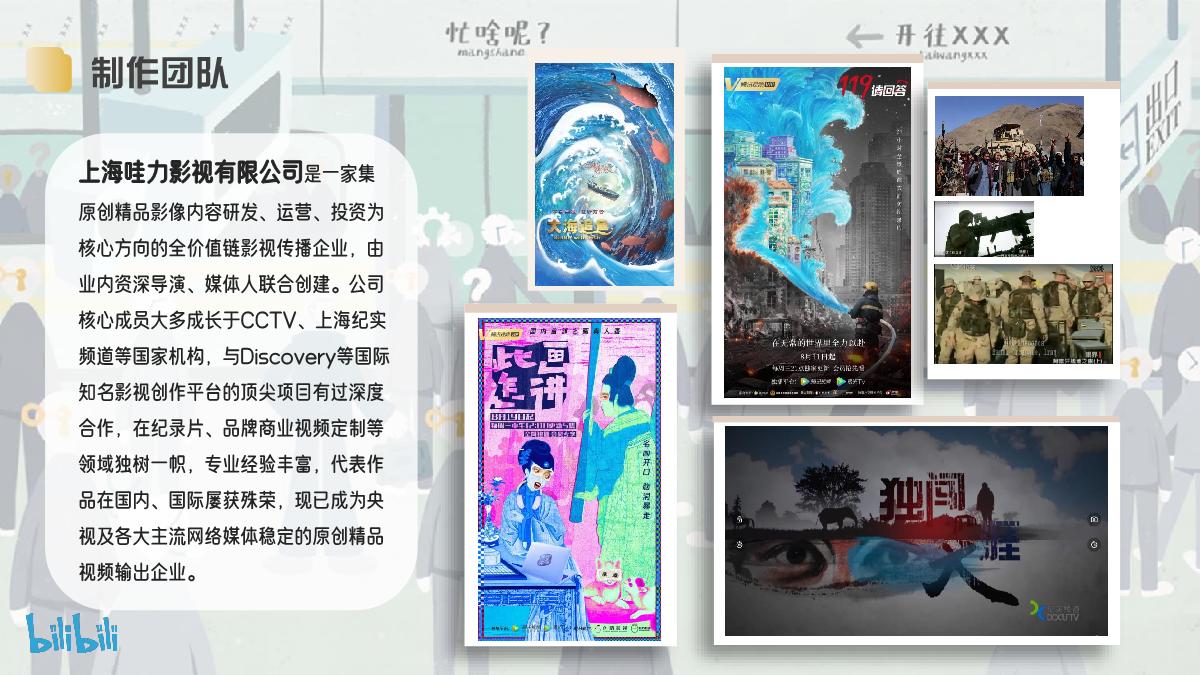 哔哩哔哩纪录片《今天忙啥呢？》招商通案.pdf