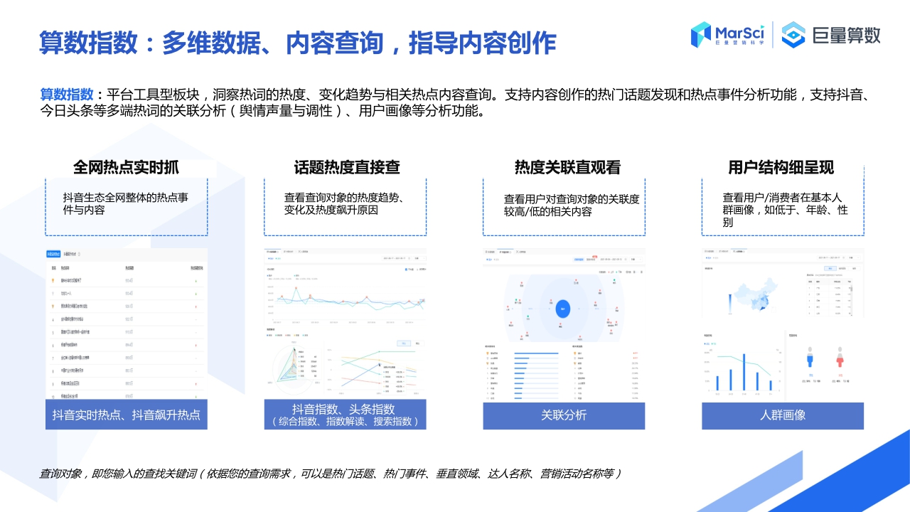 【MarSci,巨量算数】巨量算数产品应用手册——内容创作者篇.pdf