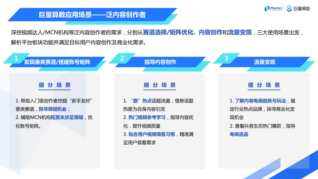 【MarSci,巨量算数】巨量算数产品应用手册——内容创作者篇.pdf