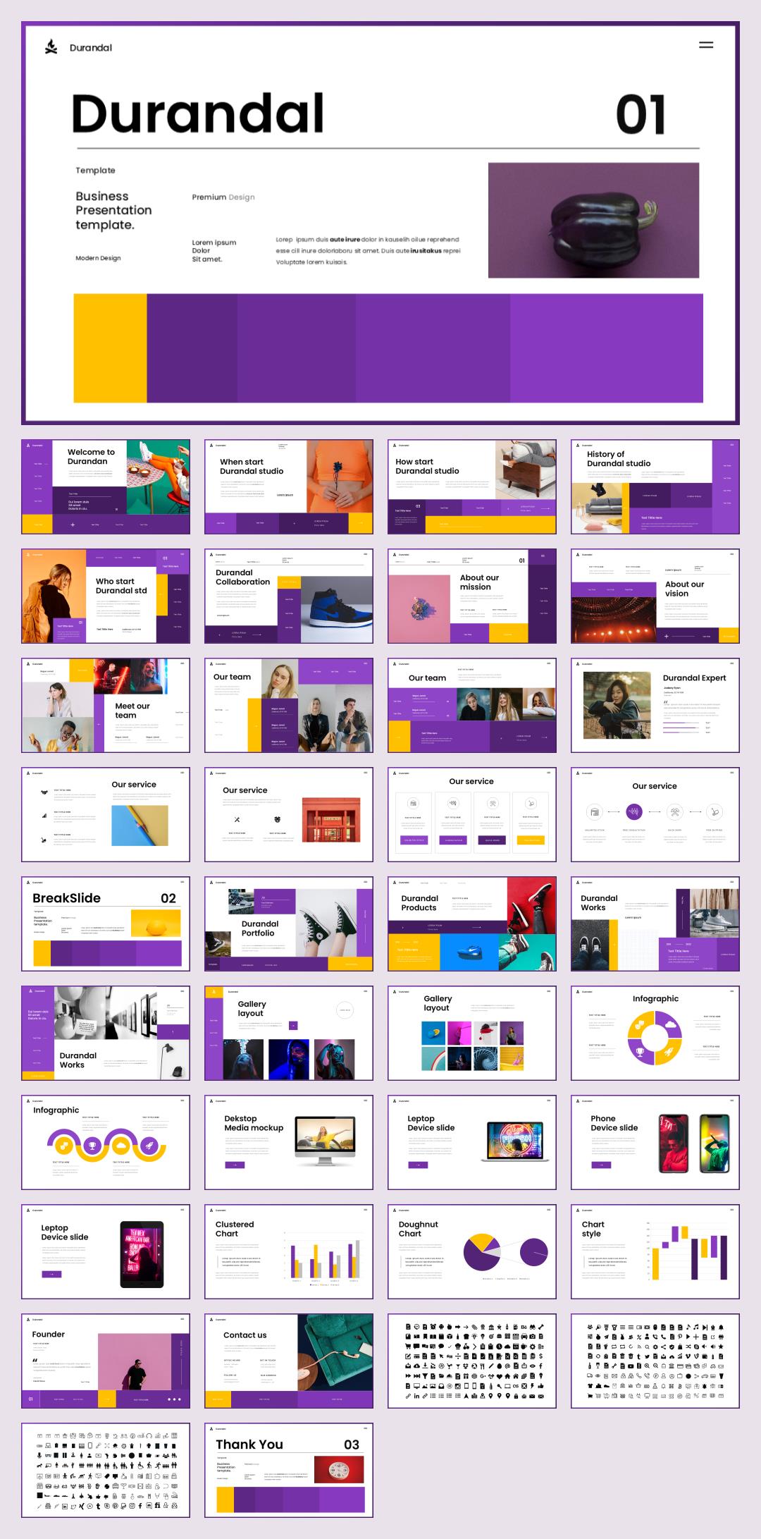 紫色缤纷工作汇报PPT模板.pptx