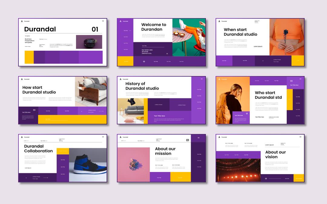 紫色缤纷工作汇报PPT模板.pptx