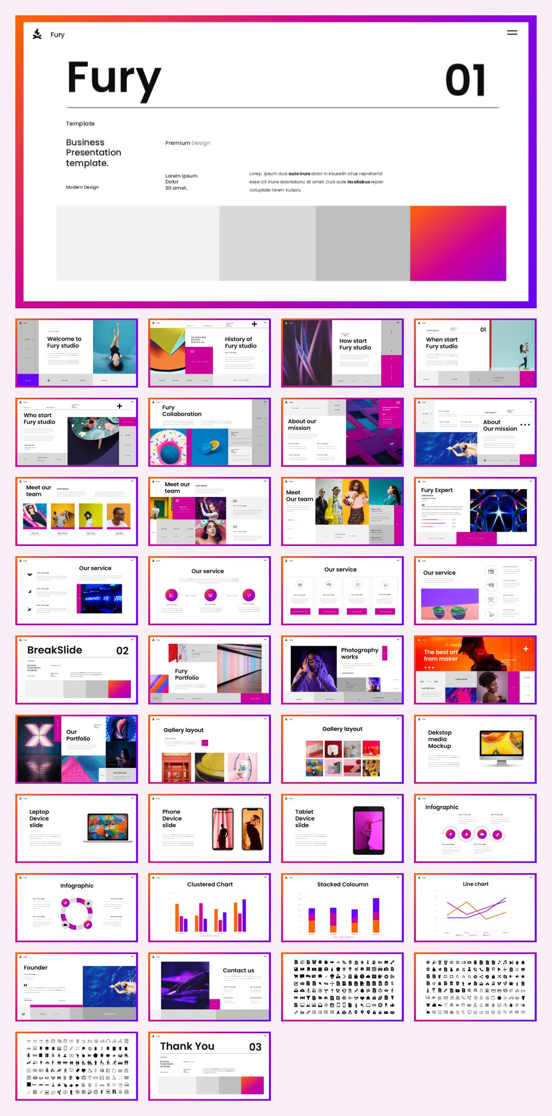 彩色现代公司介绍PPT模板.pptx